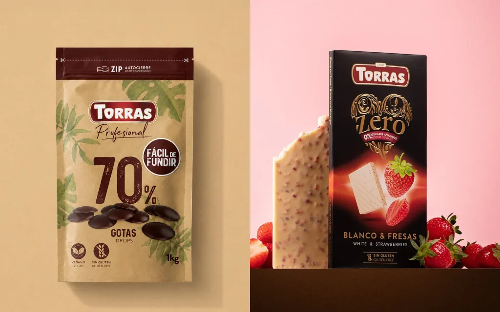 Un mateix producte resolt de dues maneres molt diferents, una al costat de l'altra.